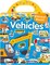 Reusable Sticker Book for Toddlers, Travel Stickers for Kids, Toddler Crafts Activities Toys, Birthday Gifts for Boys & Girls - Vehicle